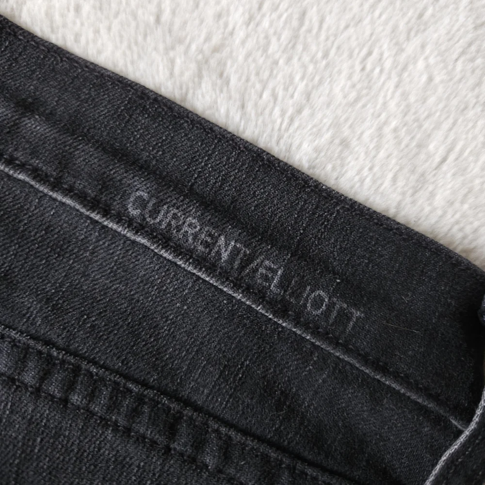 🇺🇸 CURRENT/ELLIOTT The Fling Slim Boyfriend Jean Size 25 - Picture 11 of 16